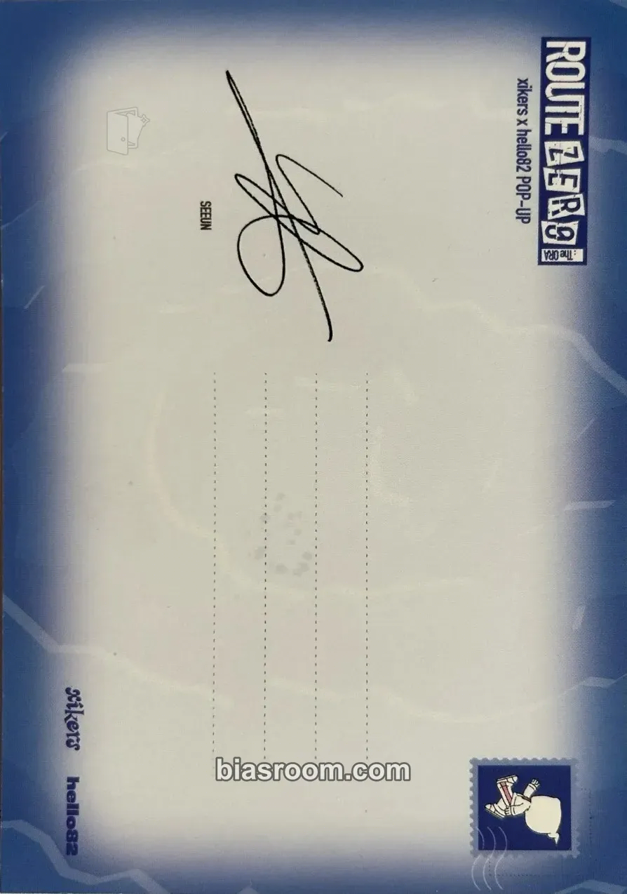 Seeun ROUTE ZERO: The ORA Photocard - xikers - xikers K-pop photocard