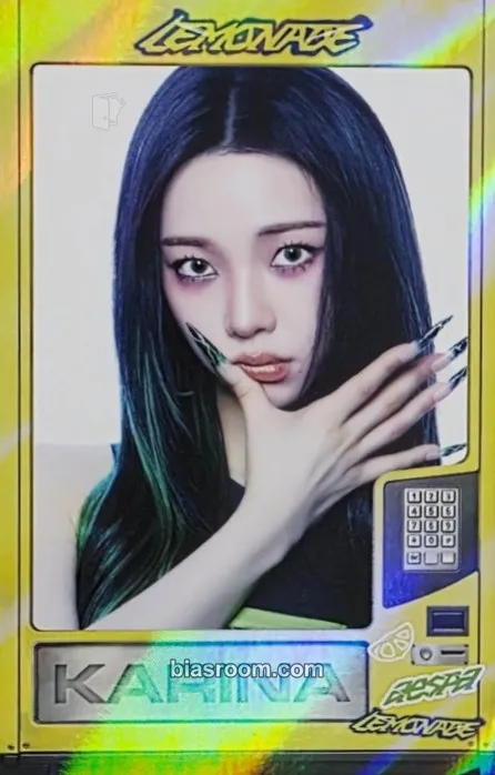 Karina LEMONADE MD Events (All) Photocard - aespa - aespa K-pop photocard