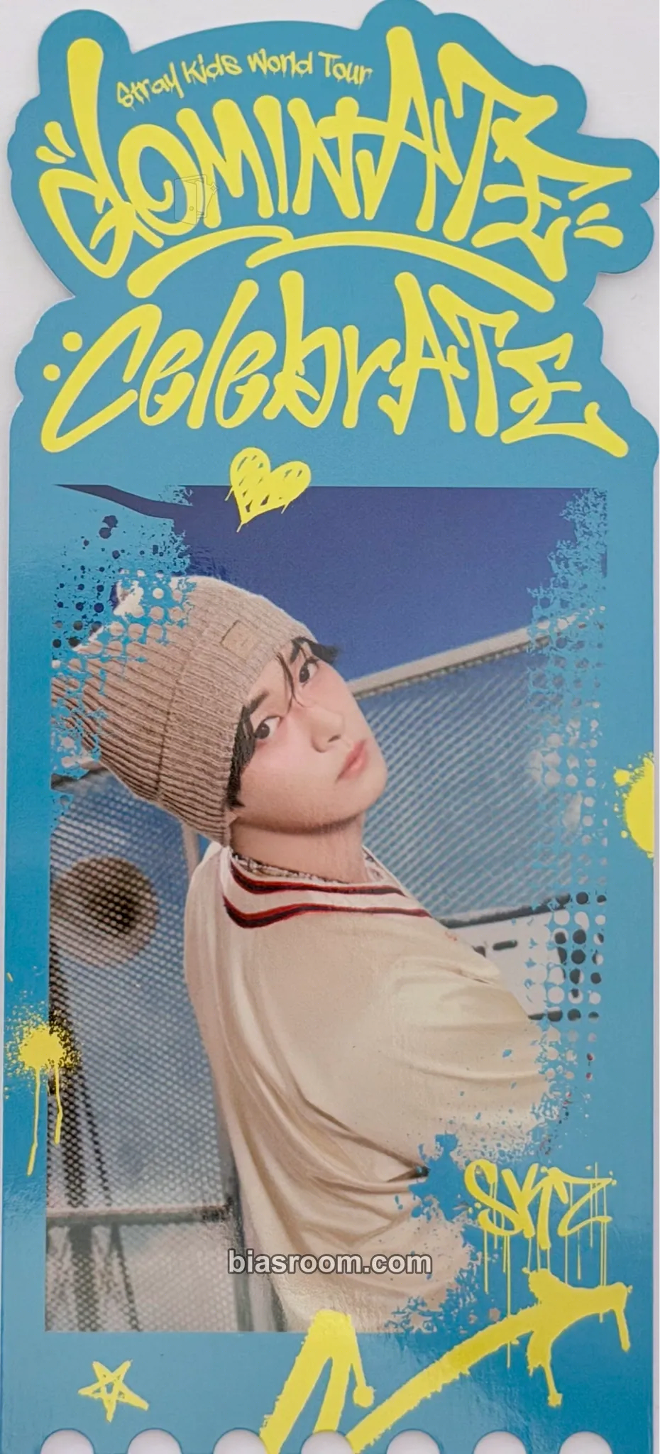 Lee Know dominATE: celebrATE Pop-Up Store Photocard - Stray Kids - Stray Kids K-pop photocard
