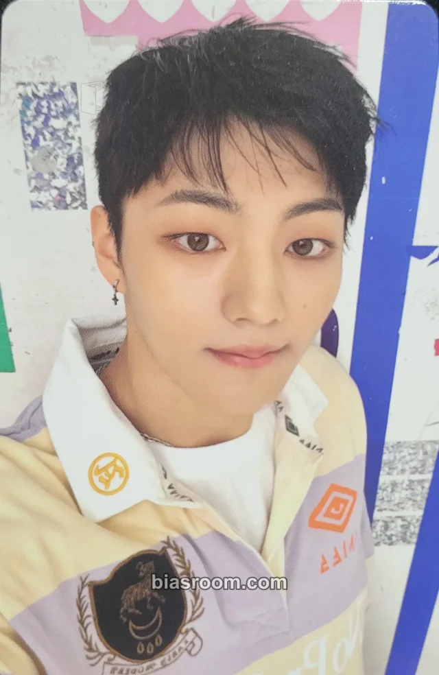 TIOT - Choi Woojin - Frame the Blueprint : Prelude to Possibilities Album album photocard double-sided