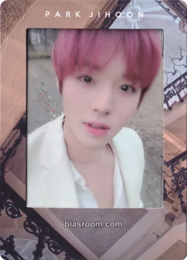 Park Jihoon - Jihoon - O'CLOCK Album album photocard transparent
