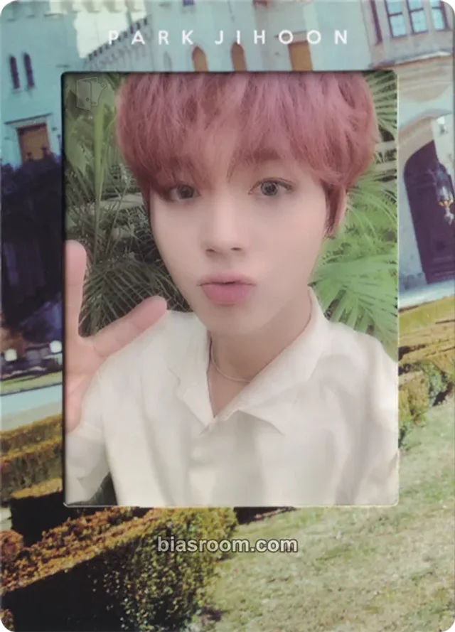 Park Jihoon - Jihoon - O'CLOCK Album album photocard transparent