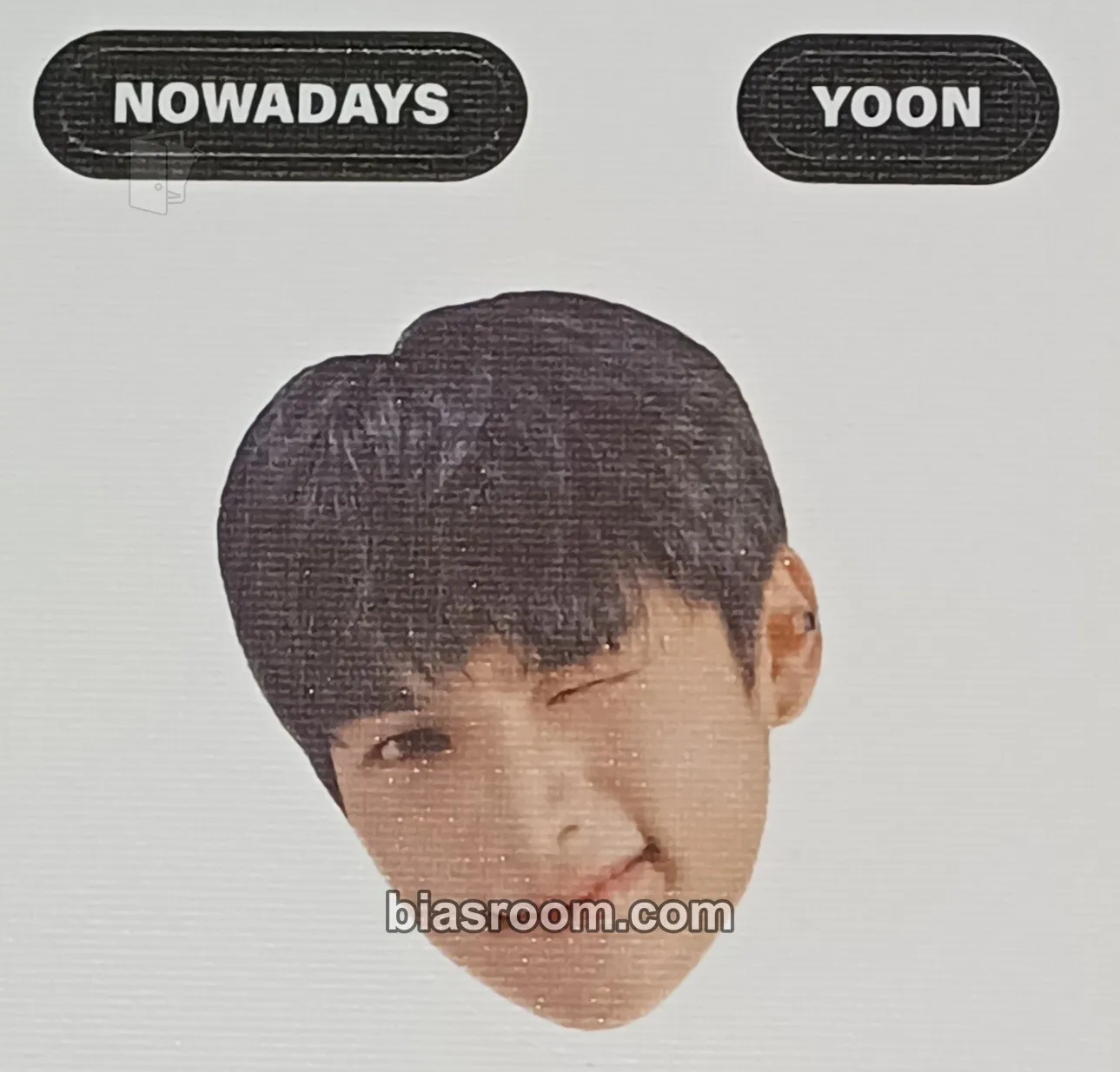 Yoon NOWHERE Photocard - NOWZ - NOWZ K-pop photocard