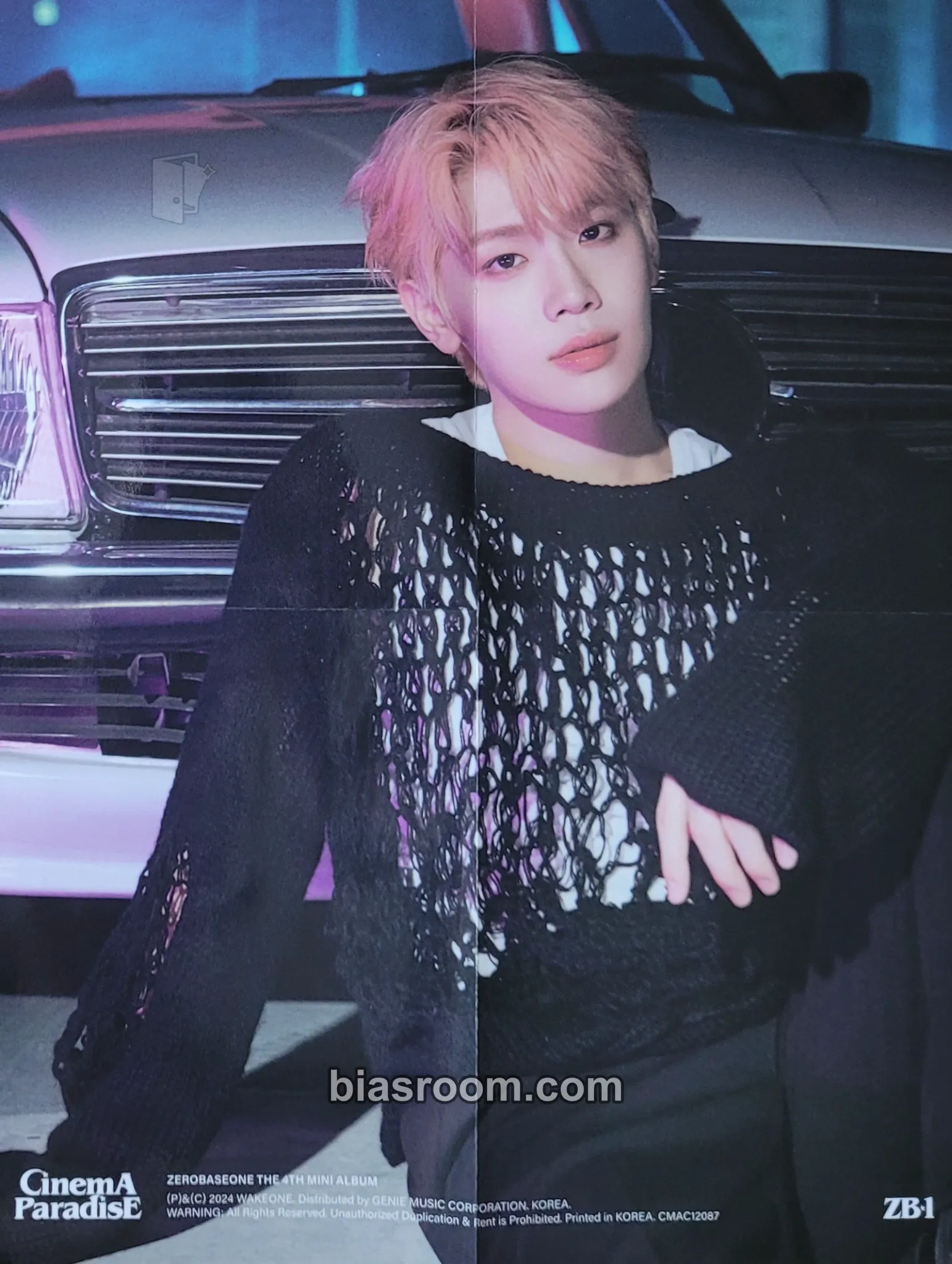 Taerae Cinema Paradise Photocard - ZEROBASEONE - ZEROBASEONE K-pop photocard