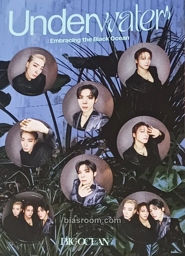 Big Ocean - Underwater Album sticker sheet album inclusion