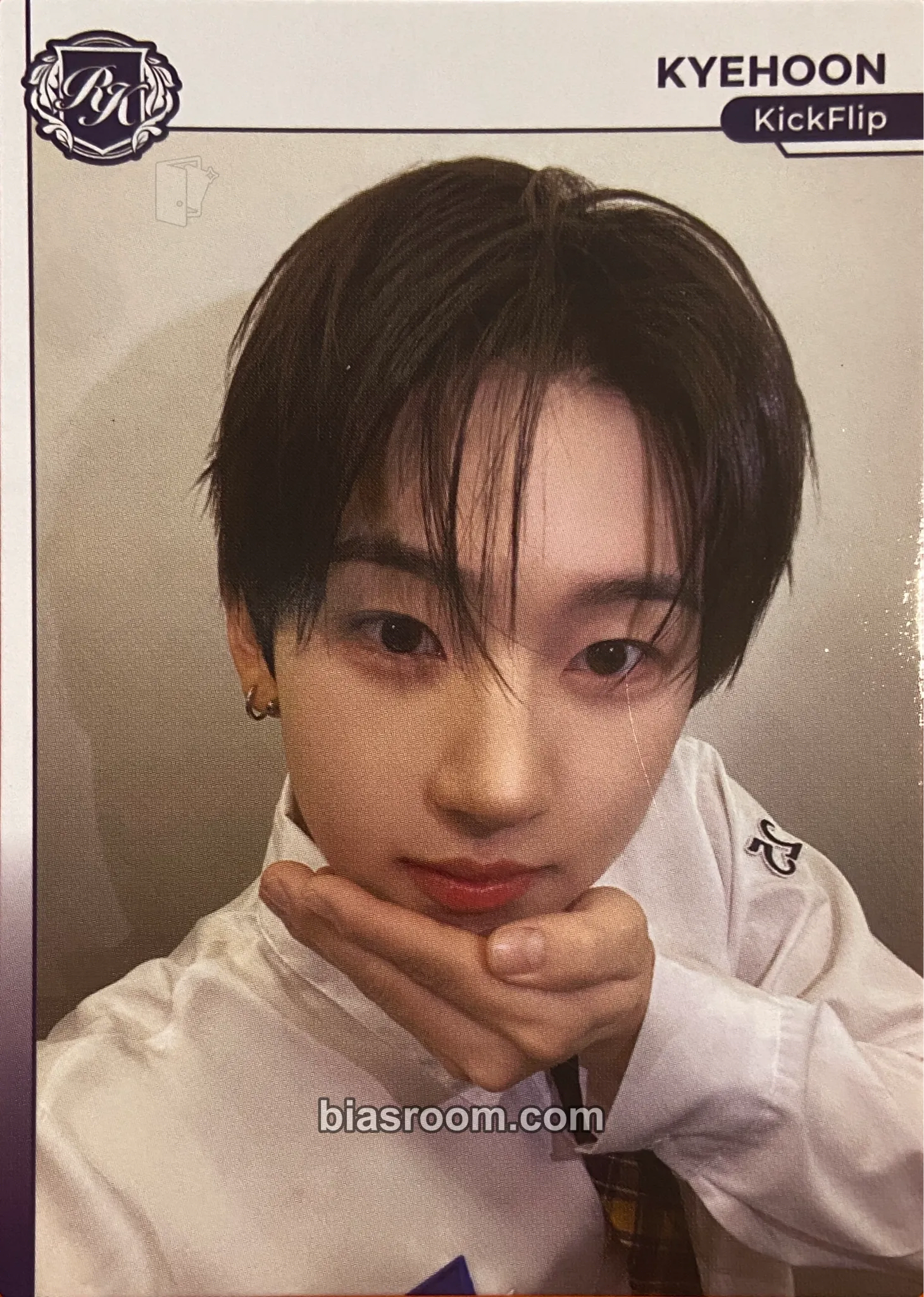 Kyehoon TELECA 2025 K-POP ROOKIE COLLECTION CARDS Photocard - KickFlip - KickFlip K-pop photocard