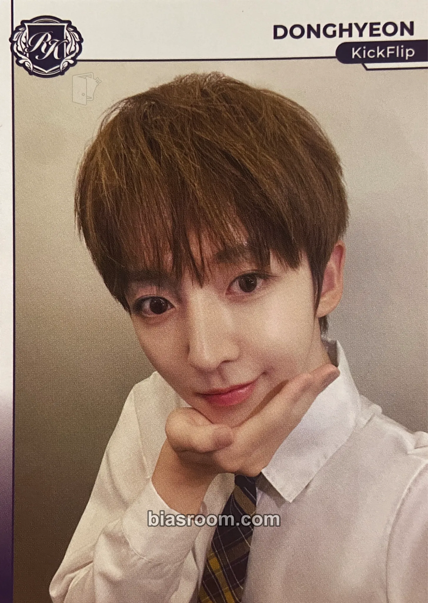 Donghyeon TELECA 2025 K-POP ROOKIE COLLECTION CARDS Photocard - KickFlip - KickFlip K-pop photocard