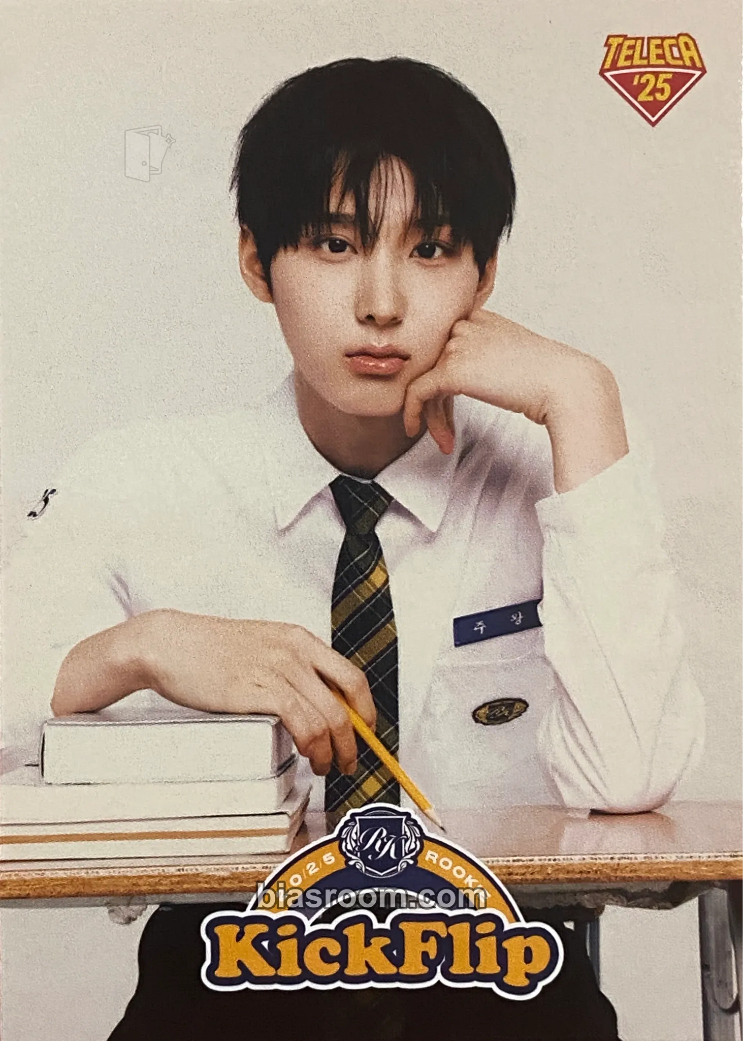 Juwang TELECA 2025 K-POP ROOKIE COLLECTION CARDS Photocard - KickFlip - KickFlip K-pop photocard