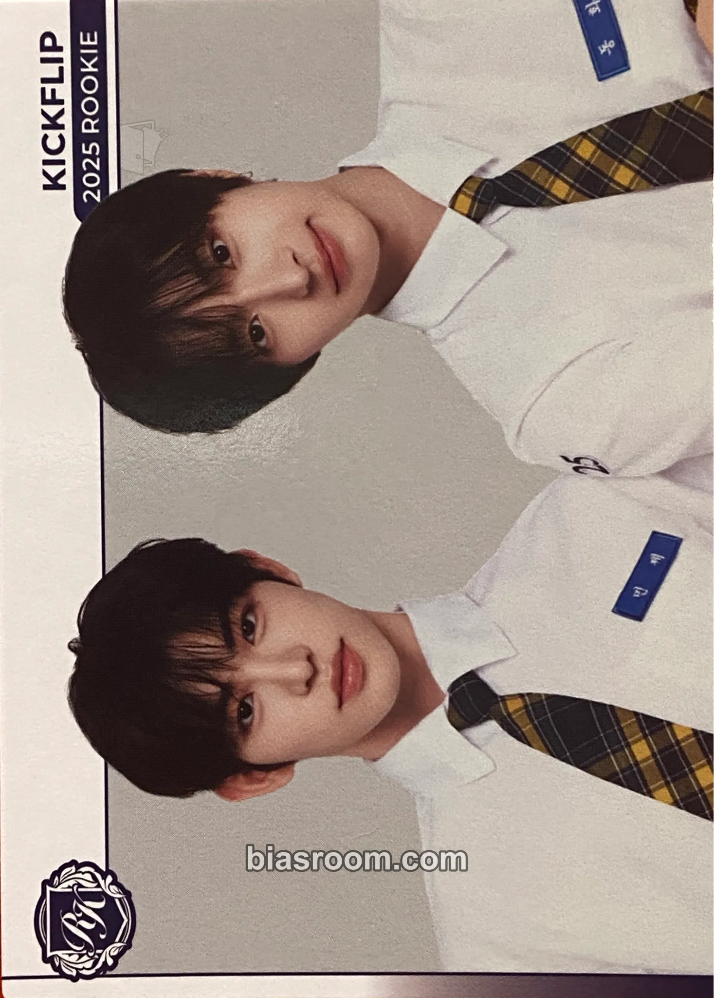 TELECA 2025 K-POP ROOKIE COLLECTION CARDS Photocard - KickFlip - KickFlip K-pop photocard