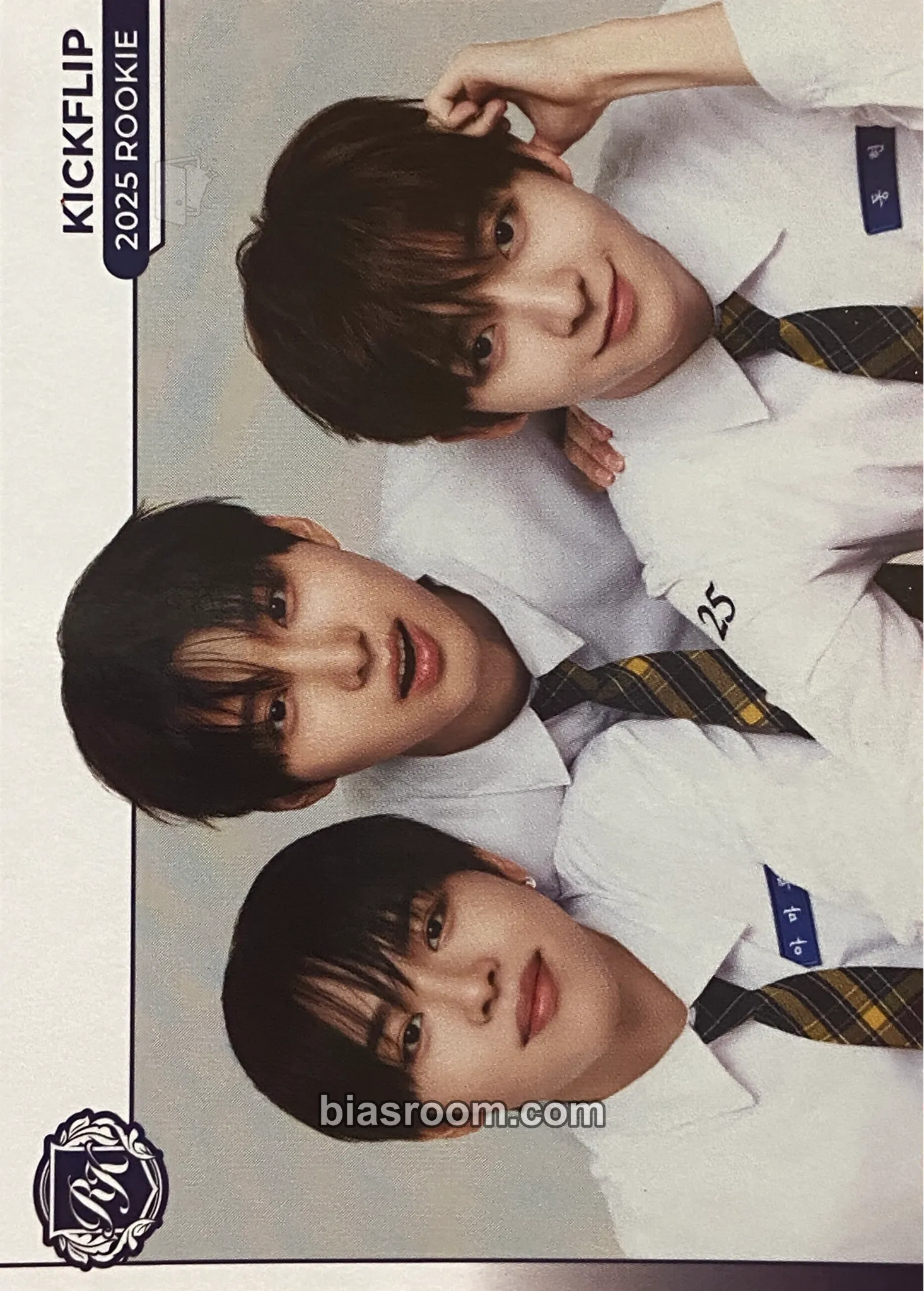 TELECA 2025 K-POP ROOKIE COLLECTION CARDS Photocard - KickFlip - KickFlip K-pop photocard