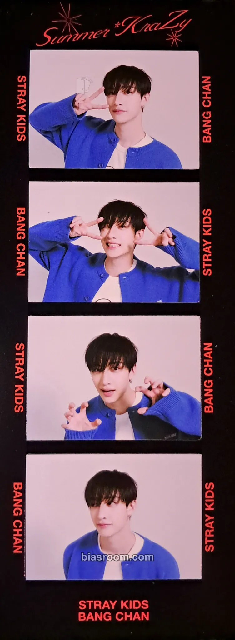 Bang Chan DICON Volume N°21 Photocard - Stray Kids - Stray Kids K-pop photocard