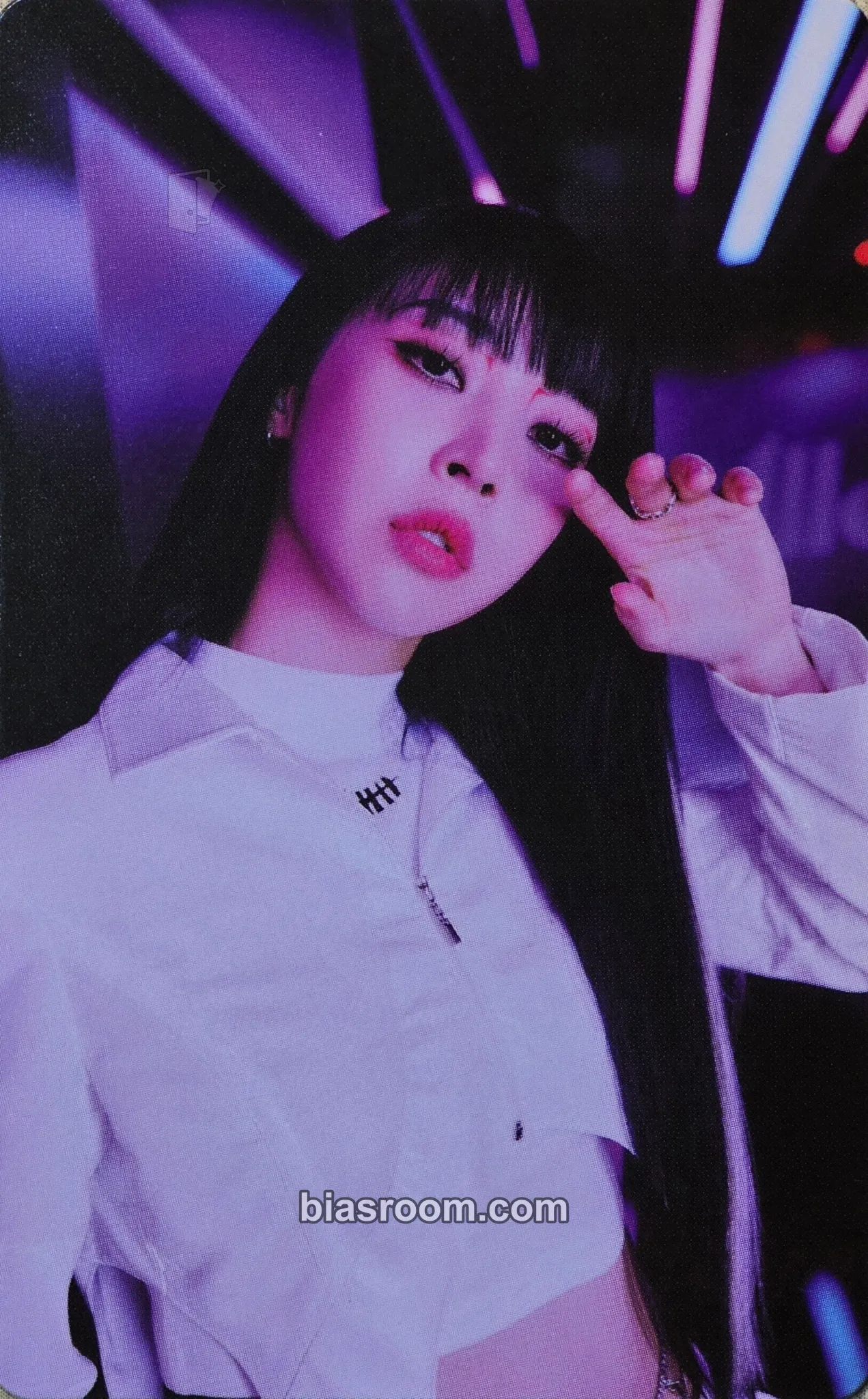 Moonbyul MIC ON Photocard - MAMAMOO - MAMAMOO K-pop photocard