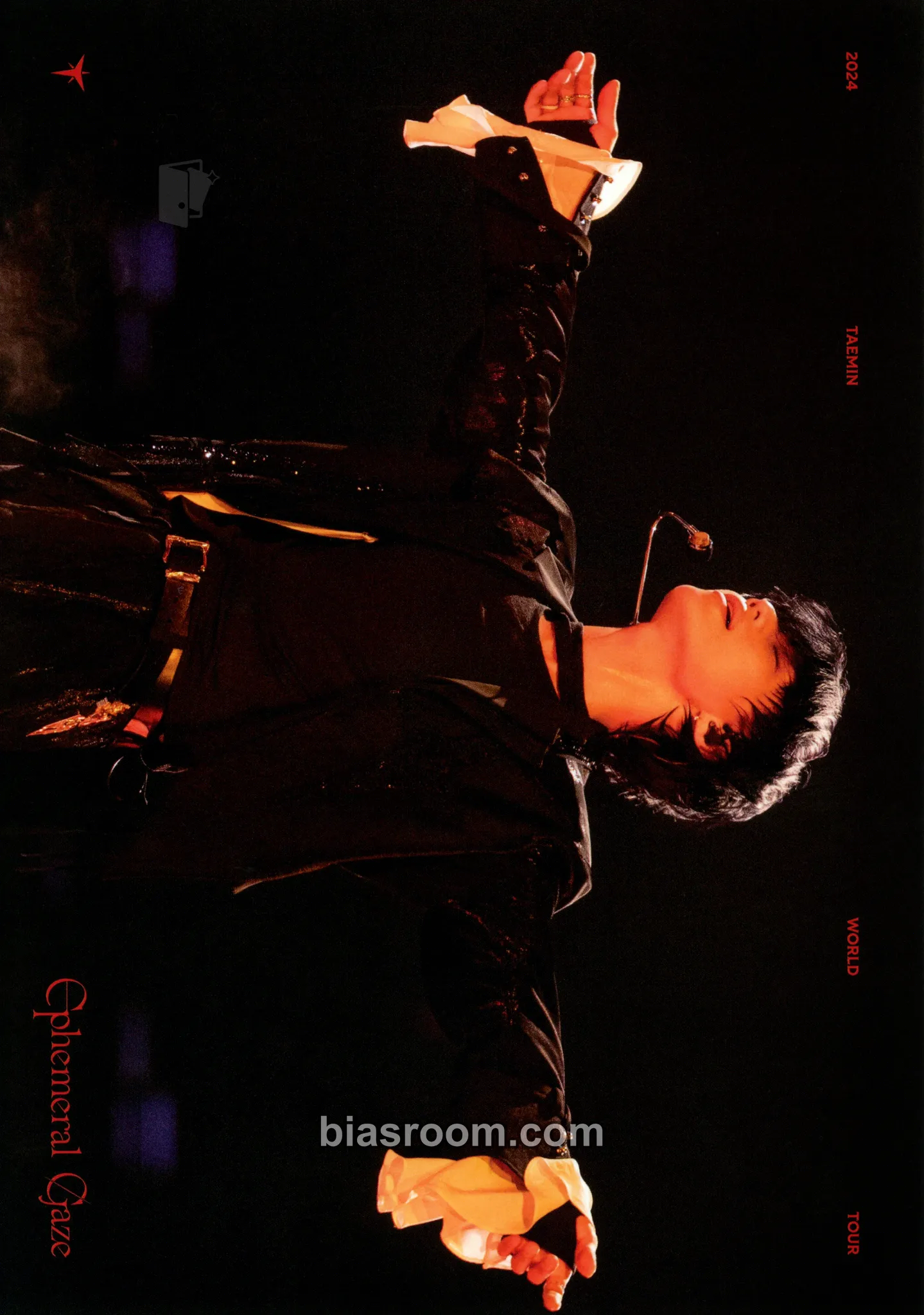 Taemin TAEMIN 2024 Ephemeral Gaze World Tour Photocard - Taemin K-pop photocard