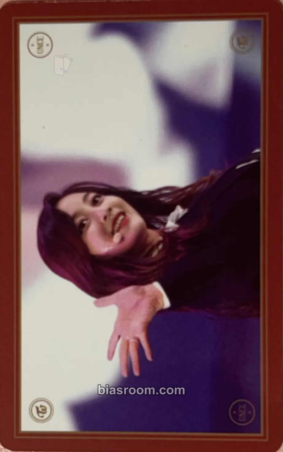 Jihyo ONCE Begins (2nd Anniversary) Photocard - TWICE - TWICE K-pop photocard