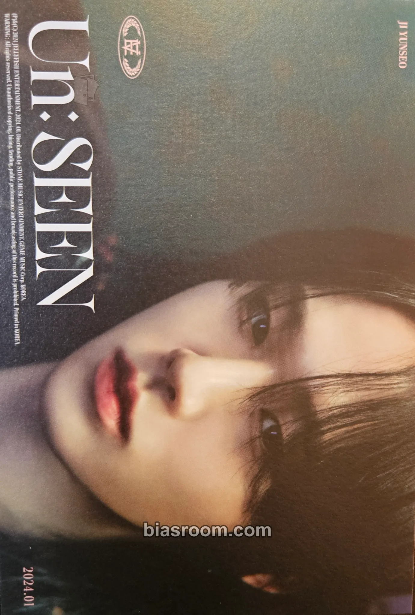 Ji Yunseo Un: SEEN Photocard - EVNNE - EVNNE K-pop photocard