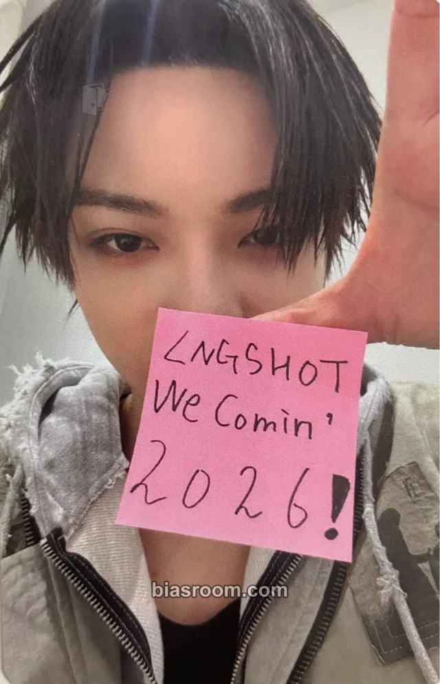LNGSHOT - Ohyul - SHOT CALLERS Album fansign video call (fancall) soundwave round 2