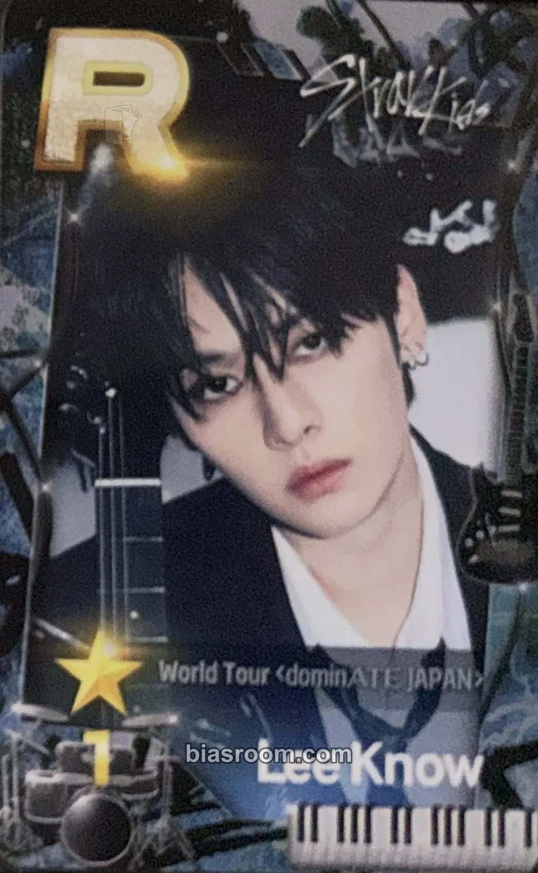 Lee Know DominATE World Tour Photocard - Stray Kids - Stray Kids K-pop photocard