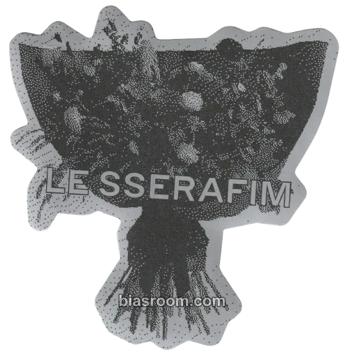 PUREFLOW pt.1 Photocard - LE SSERAFIM - LE SSERAFIM K-pop photocard