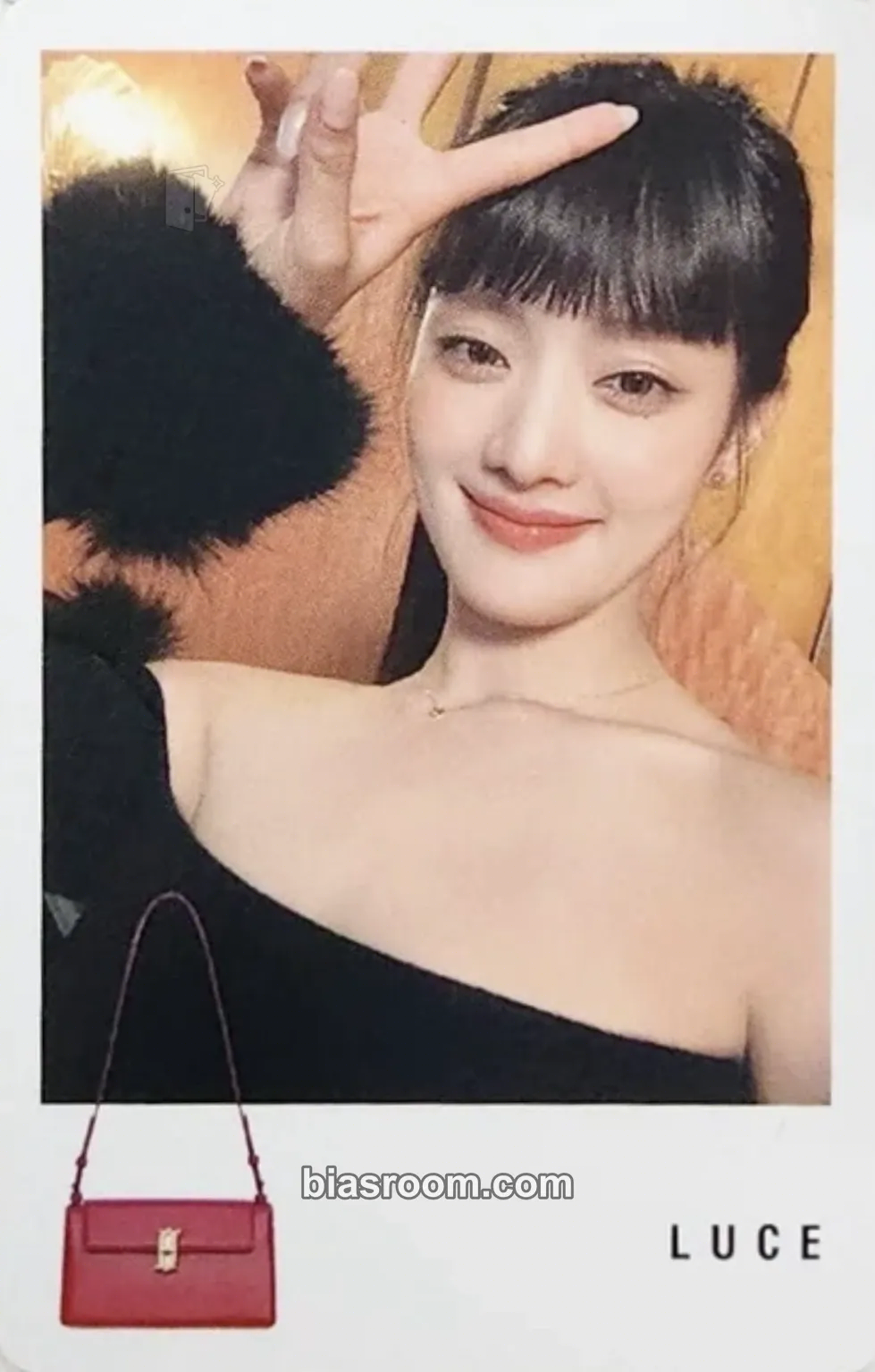 Minnie Miyeon & Minnie x J.ESTINA Handbag Photocard - i-dle - i-dle K-pop photocard