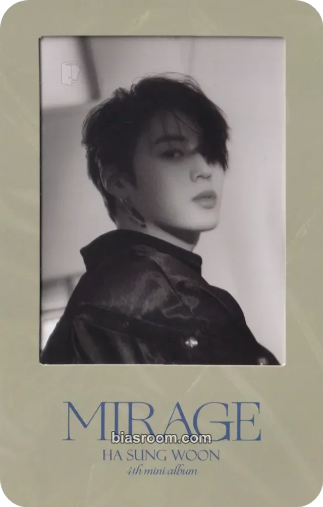 Ha Sung Woon Ha Sung Woon MIRAGE K-pop photocard