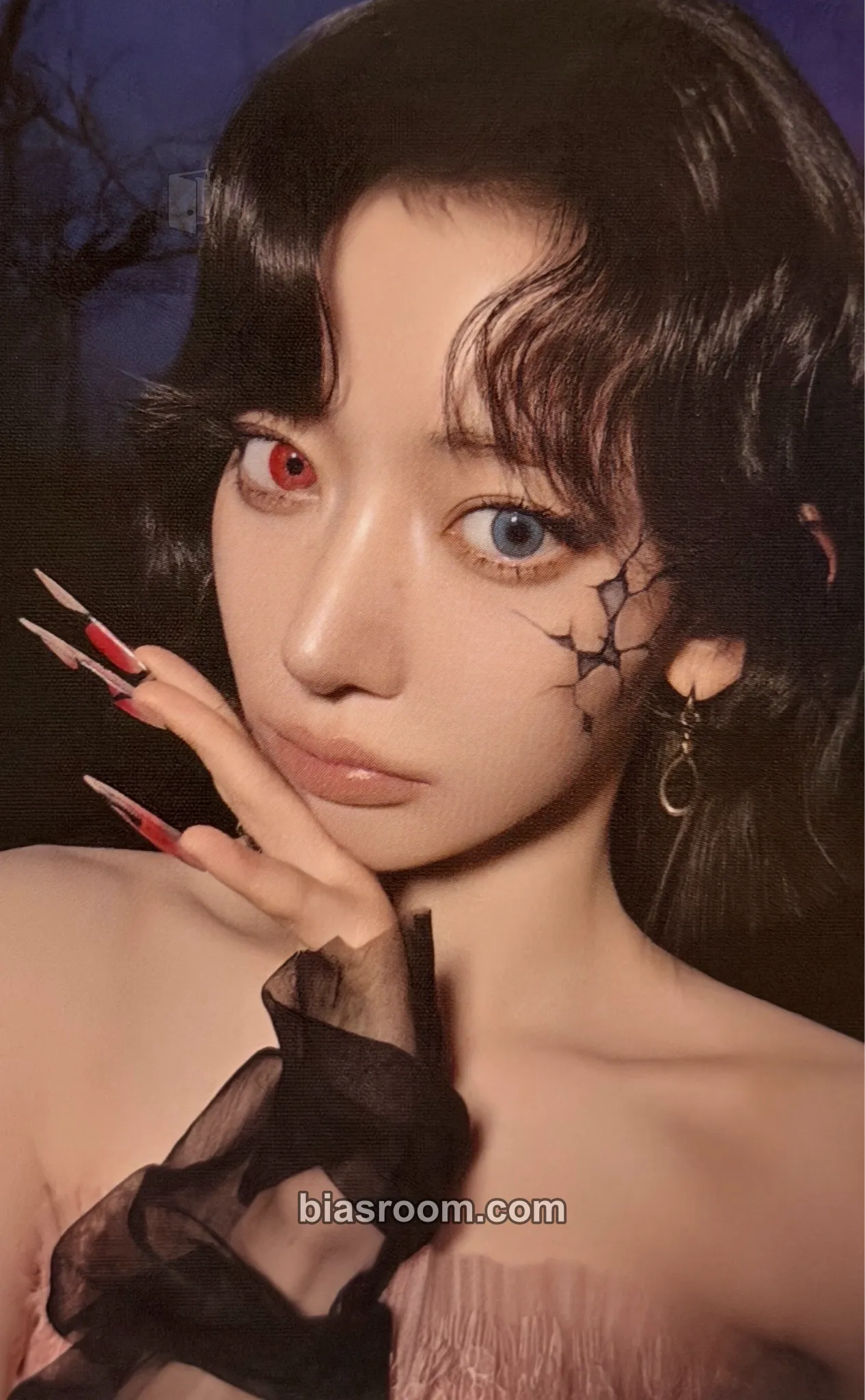 Sakura PUREFLOW pt.1 Photocard - LE SSERAFIM - LE SSERAFIM K-pop photocard