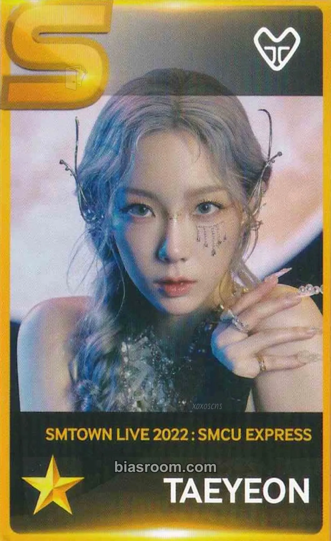 Taeyeon SMTown Live 2022 Photocard - Girls' Generation - Girls' Generation K-pop photocard