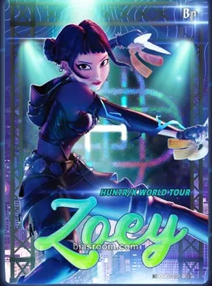 Zoey Kayou x KPop Demon Hunters Collectable Trading Cards Photocard - KPop Demon Hunters - KPop Demon Hunters K-pop photocard