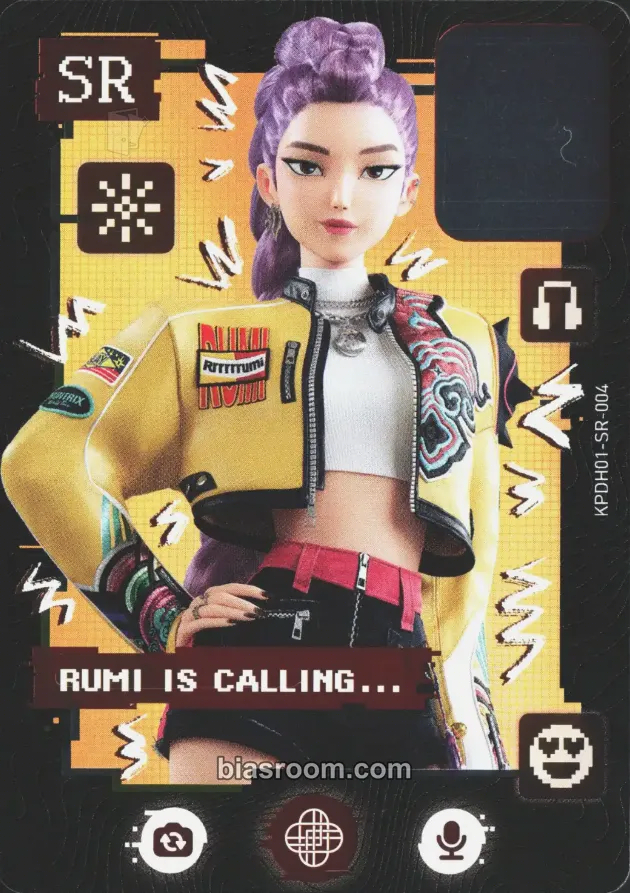 Rumi Kayou x KPop Demon Hunters Collectable Trading Cards Photocard - KPop Demon Hunters - KPop Demon Hunters K-pop photocard