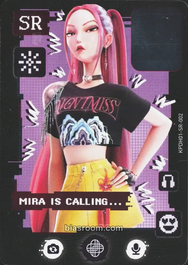 Mira Kayou x KPop Demon Hunters Collectable Trading Cards Photocard - KPop Demon Hunters - KPop Demon Hunters K-pop photocard