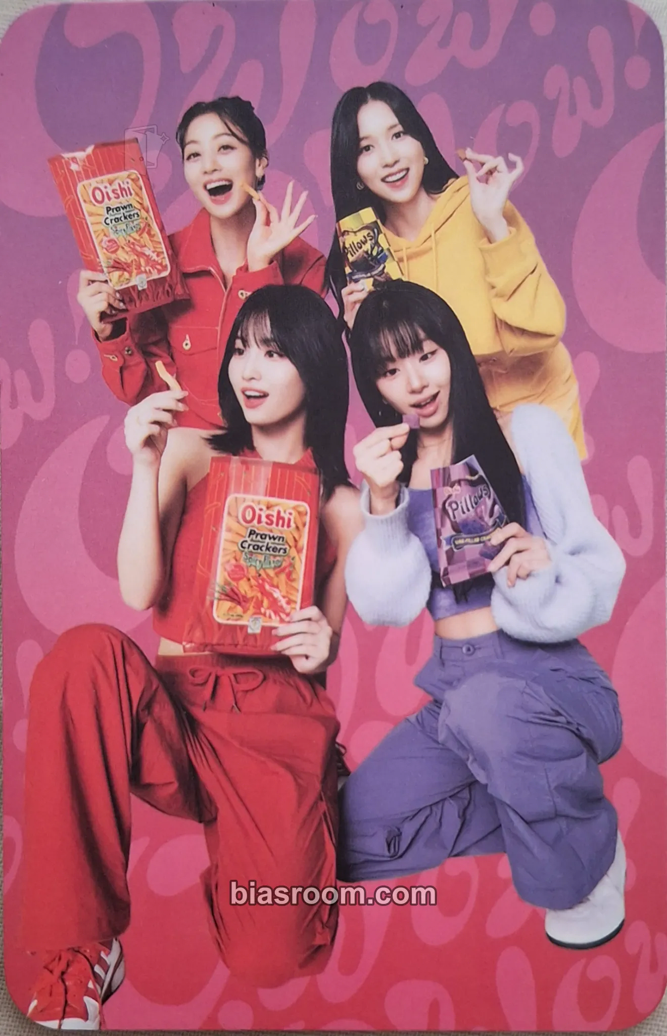 TWICE x Oishi Photocard - TWICE - TWICE K-pop photocard