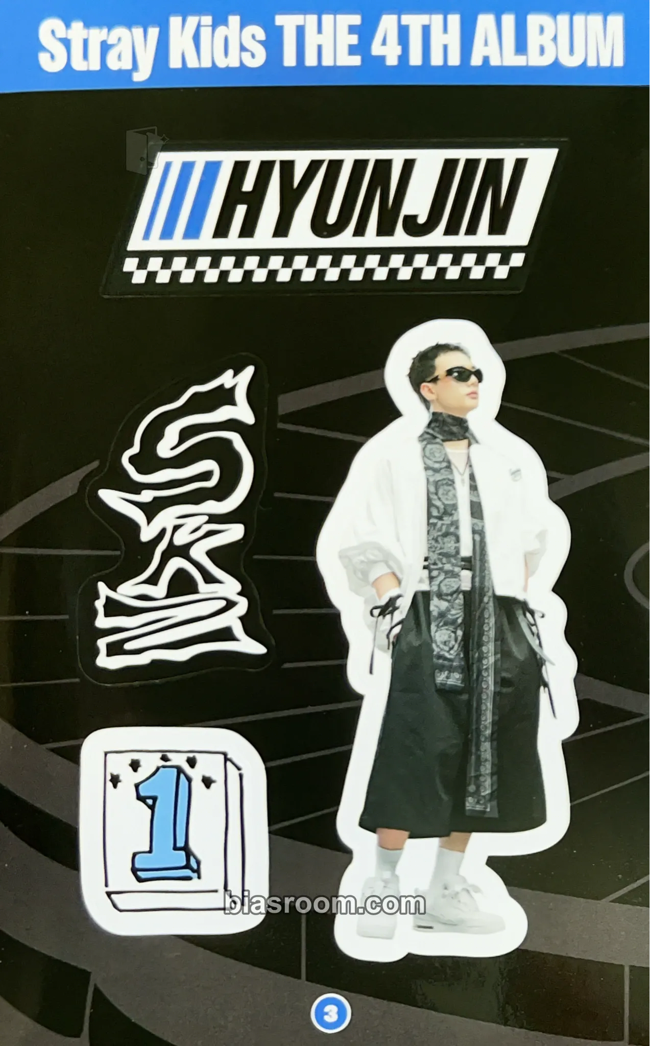 Hyunjin KARMA Photocard - Stray Kids - Stray Kids K-pop photocard