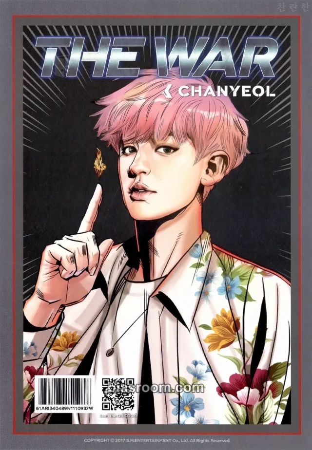 EXO - Chen & Chanyeol - The War Album postcard