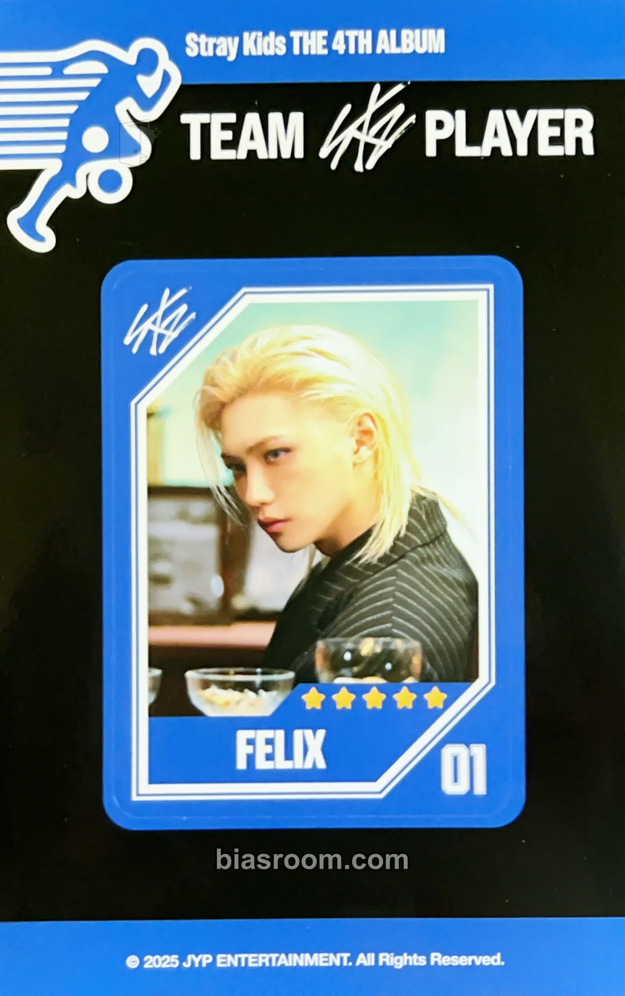 Felix KARMA Photocard - Stray Kids - Stray Kids K-pop photocard