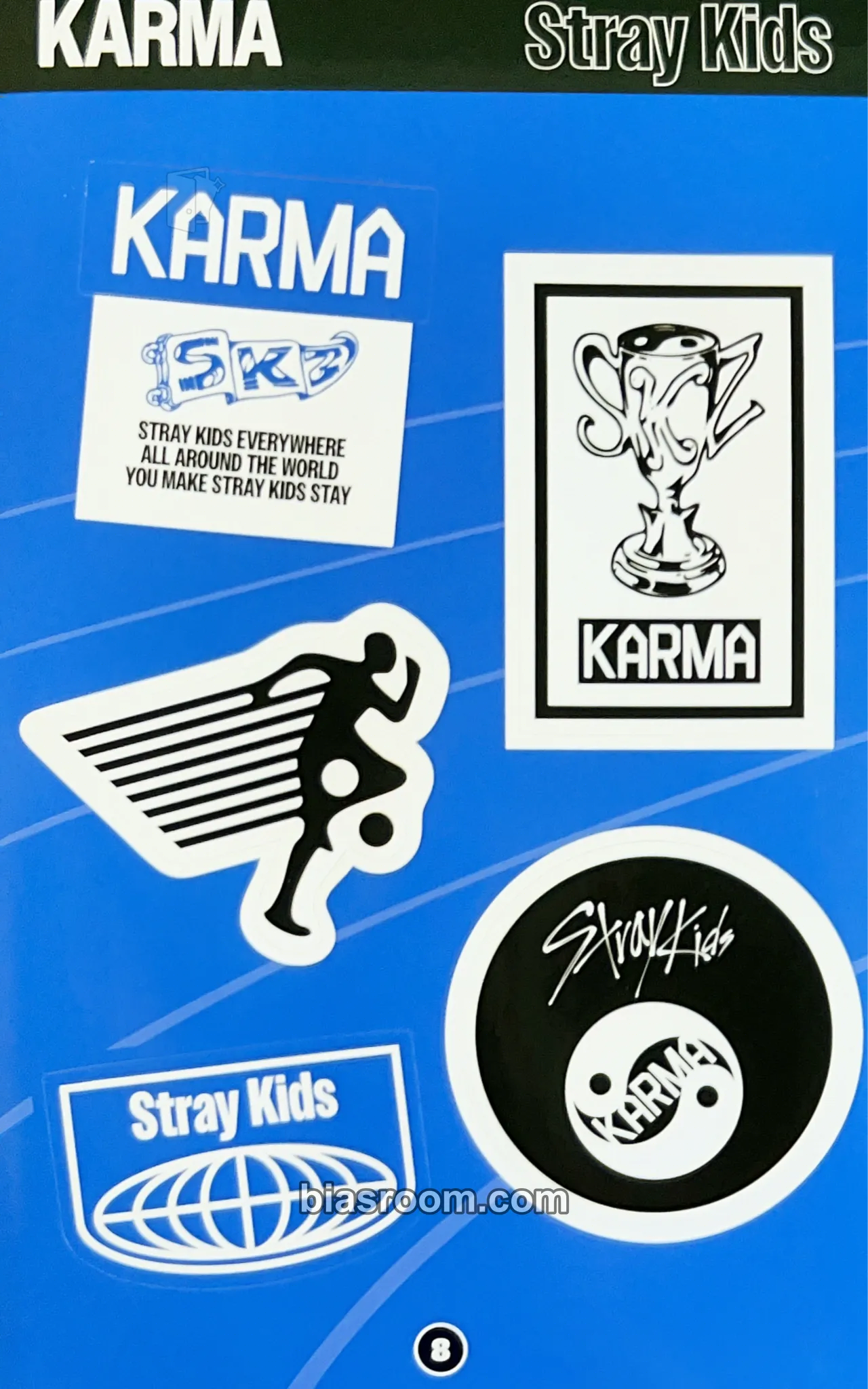 KARMA Photocard - Stray Kids - Stray Kids K-pop photocard