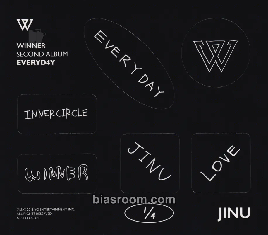 EVERYD4Y Photocard - WINNER - WINNER K-pop photocard
