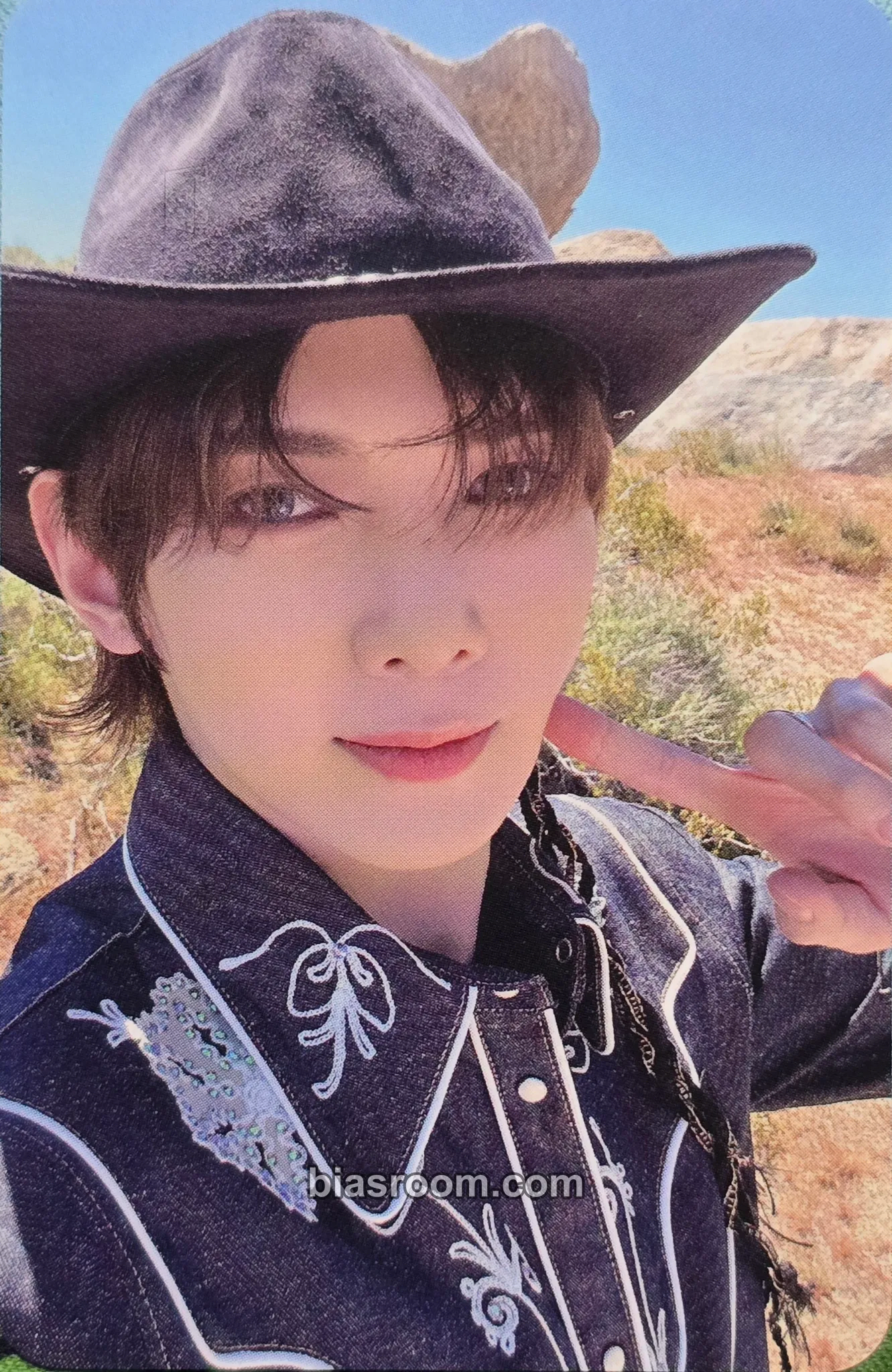 Yeosang POP-UP: GOLDEN HOUR : Part 1 (Soundwave) Photocard - ATEEZ - ATEEZ K-pop photocard