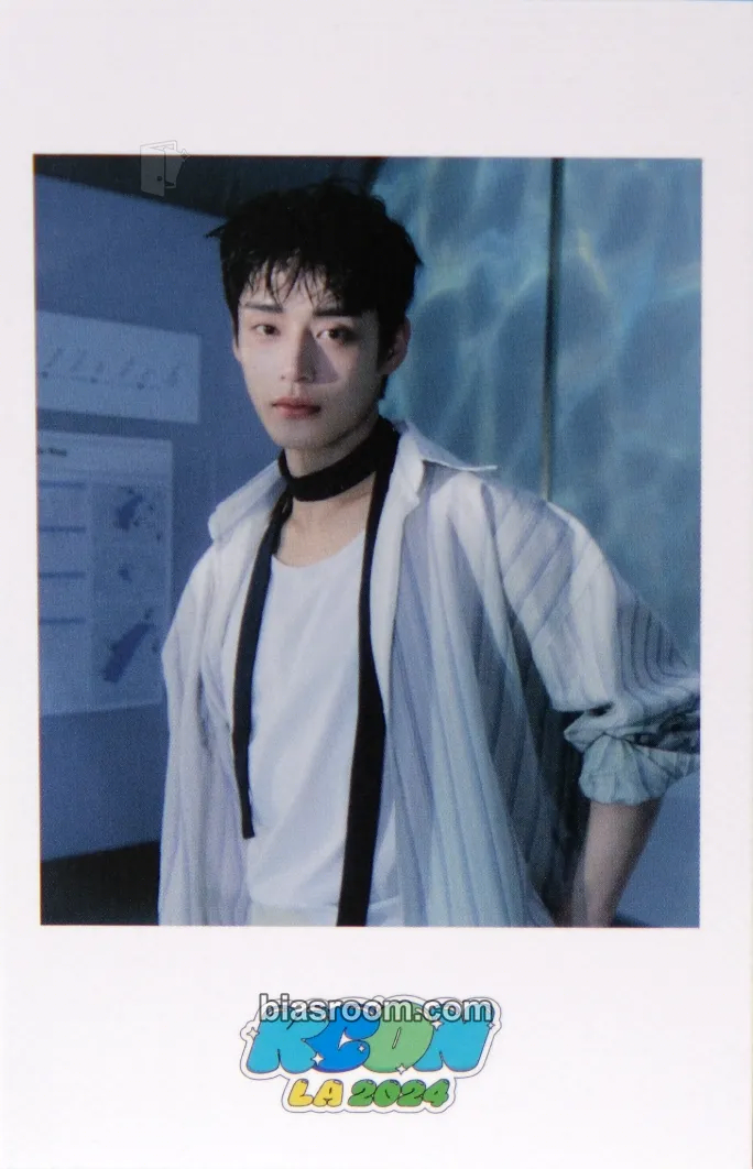 Jiwoong KCON LA 2024 Photocard - ZEROBASEONE - ZEROBASEONE K-pop photocard