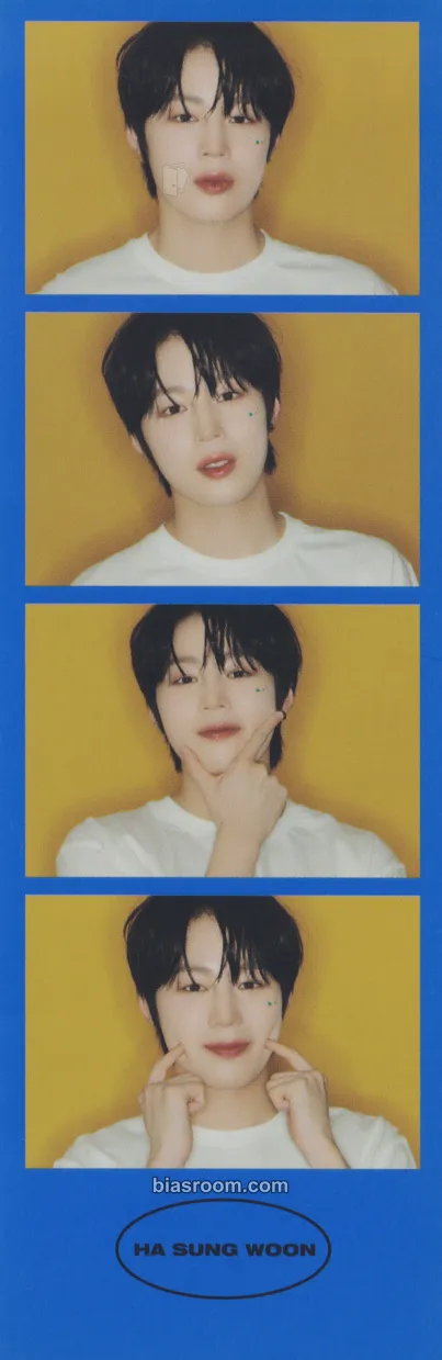 Ha Sung Woon Ha Sung Woon 23&24 Season’s Greetings ‘Just A Cloud Away’ Photocard - Ha Sung Woon K-pop photocard