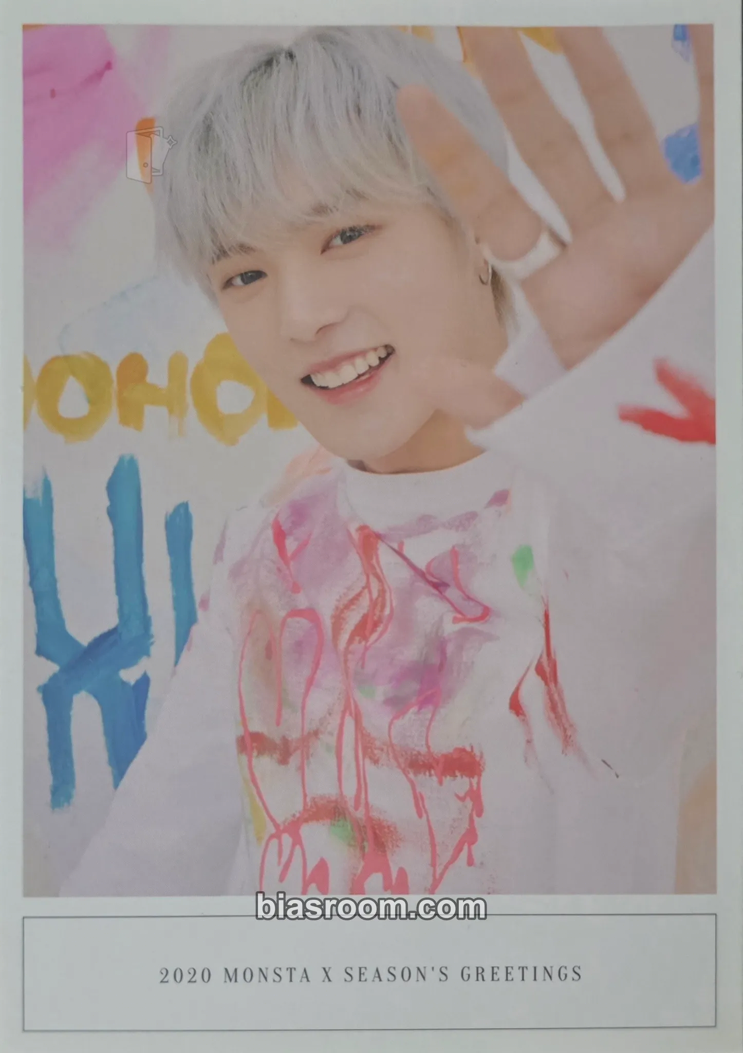 Minhyuk 2020 Season's Greetings - Every 'MON'th Photocard - MONSTA X - MONSTA X K-pop photocard