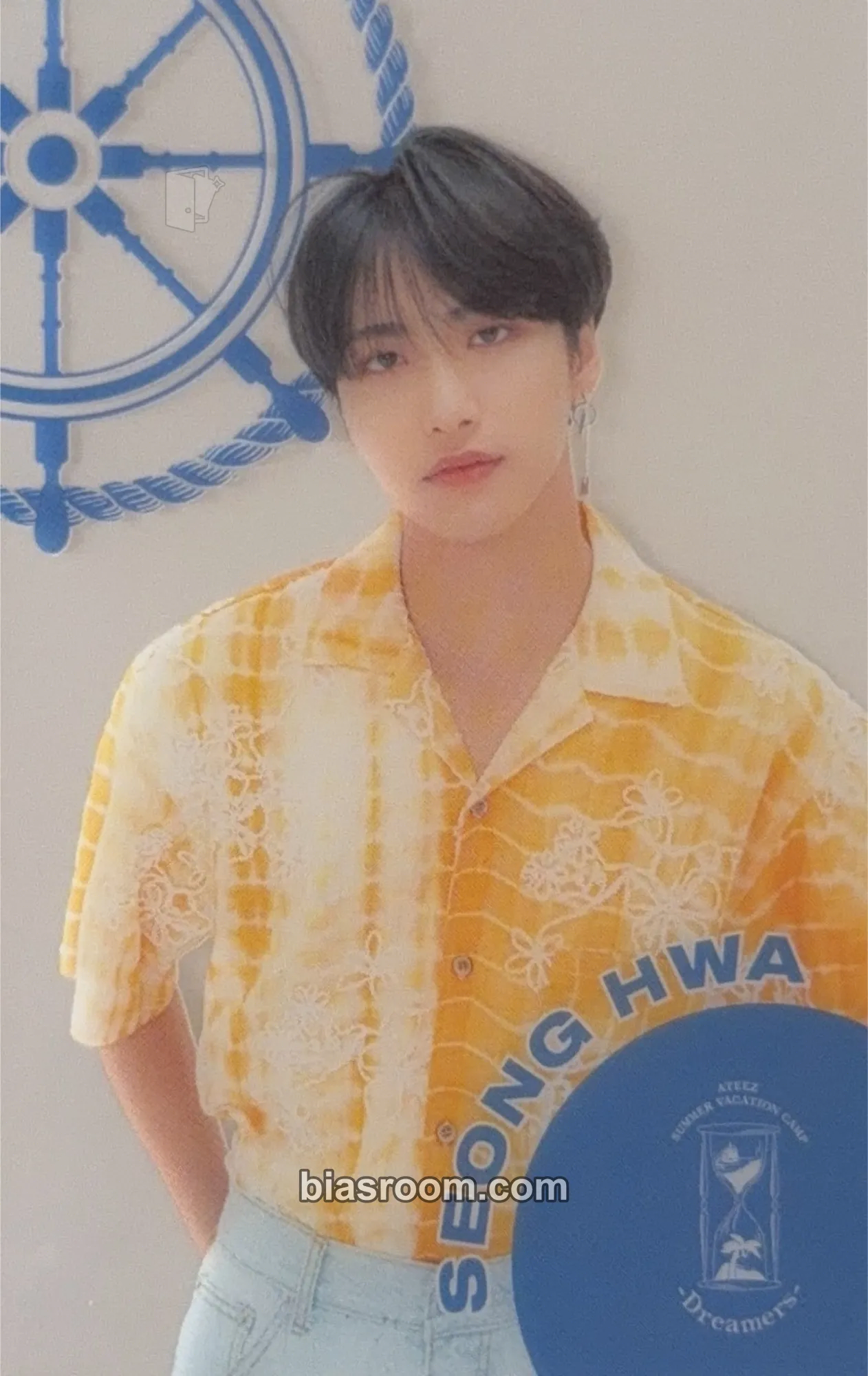Seonghwa Dreamers Summer Vacation Camp MD Photocard - ATEEZ - ATEEZ K-pop photocard