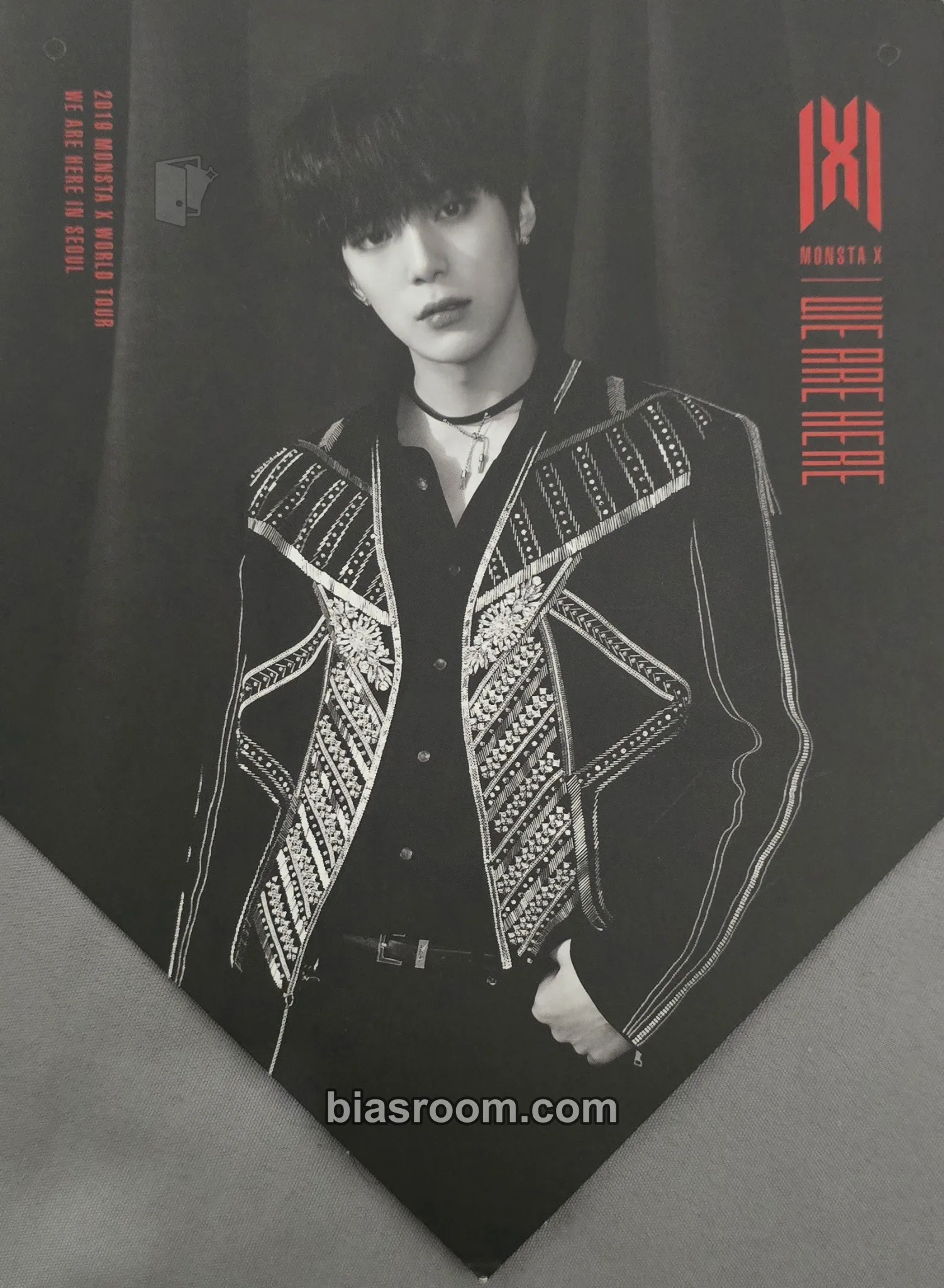 Minhyuk 2019 Monsta X World Tour We Are Here In Seoul Photocard - MONSTA X - MONSTA X K-pop photocard