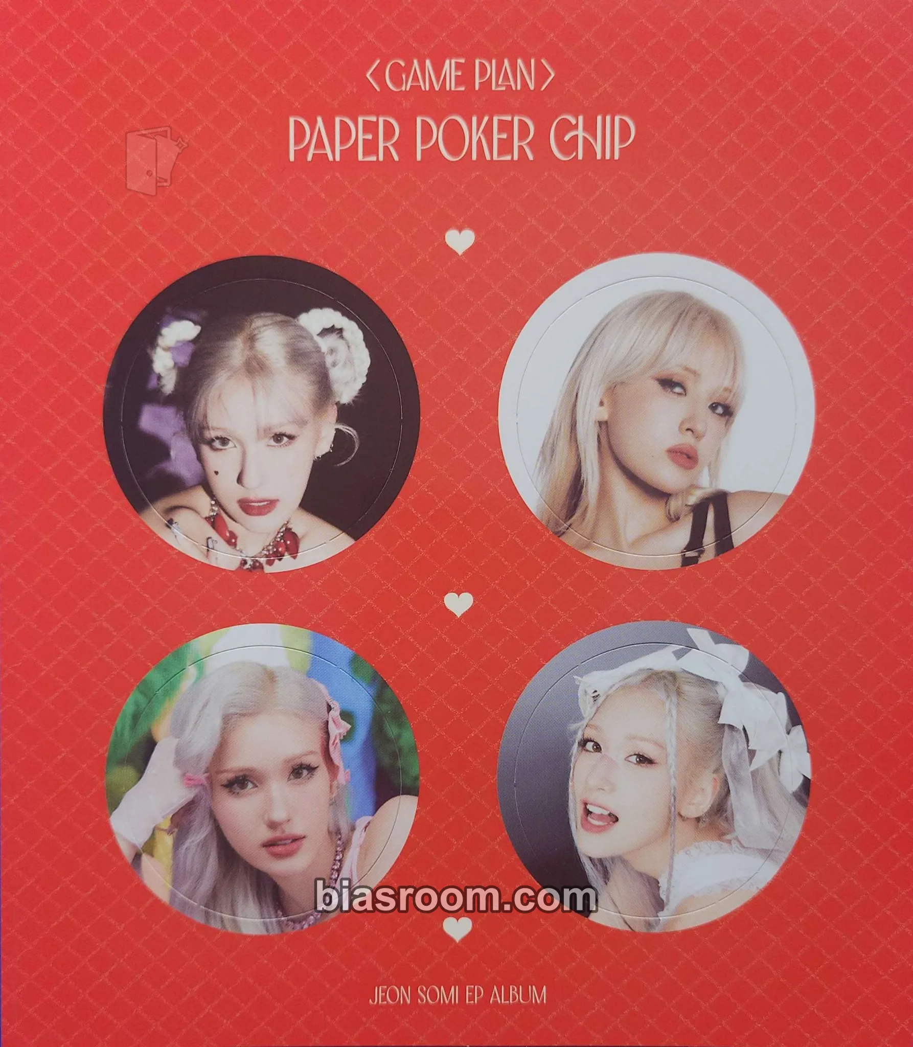 Jeon Somi Game Plan Photocard - Jeon Somi K-pop photocard