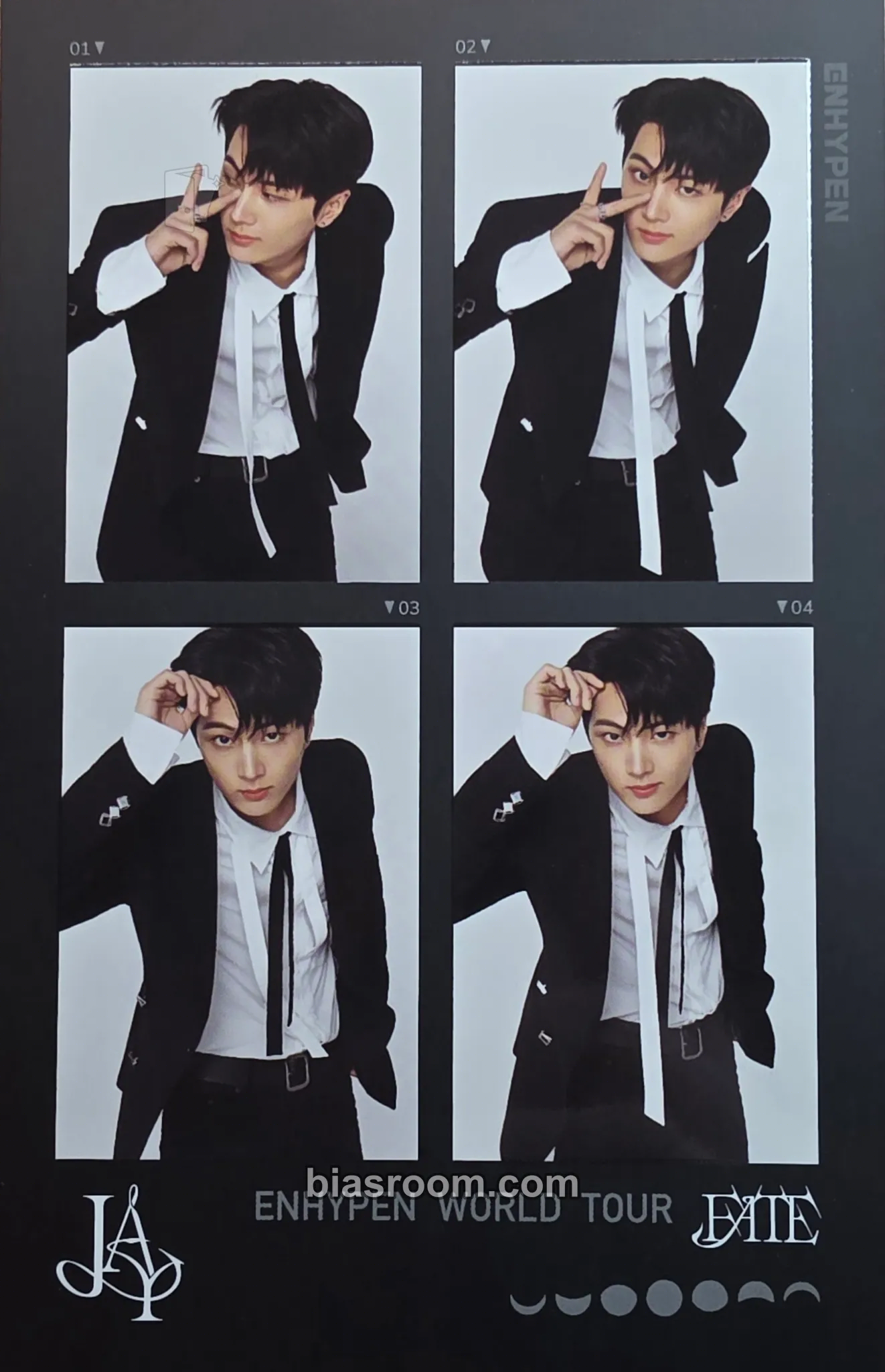 Jay World Tour 'Fate' Photocard - ENHYPEN - ENHYPEN K-pop photocard