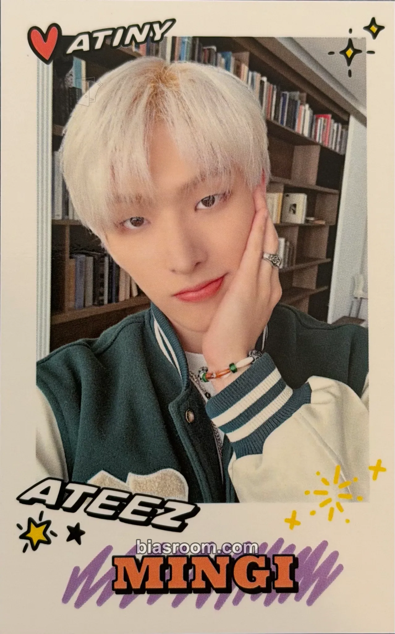 Mingi 2024 Fanmeeting - Atiny's Voyage: From A to Z Photocard - ATEEZ - ATEEZ K-pop photocard
