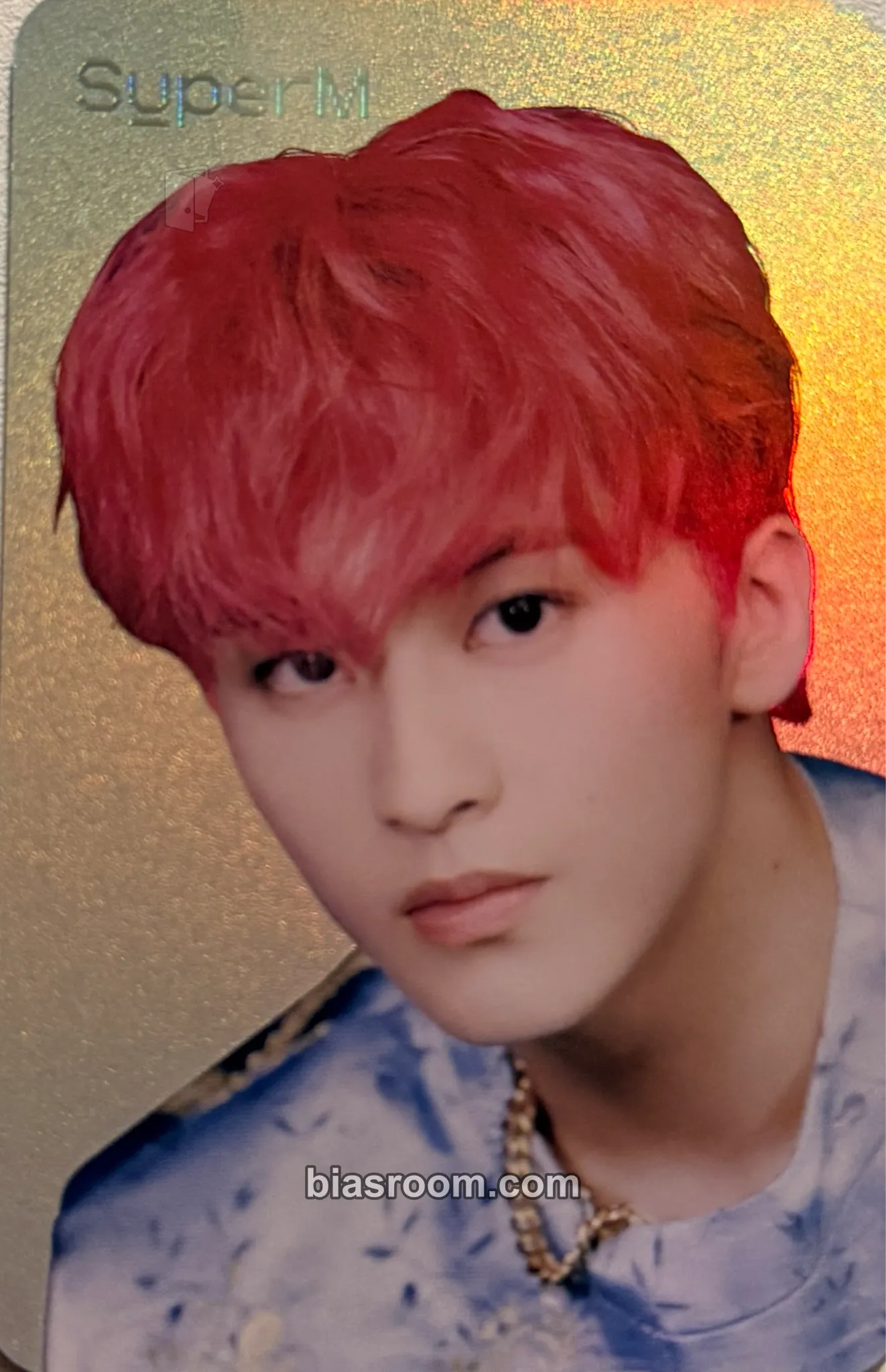 Mark Super One Merch Photocard - SuperM - SuperM K-pop photocard