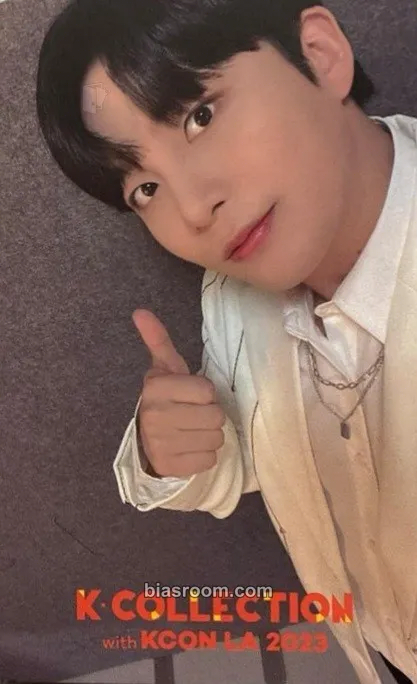 Jongho KCON LA 2023 Photocard - ATEEZ - ATEEZ K-pop photocard