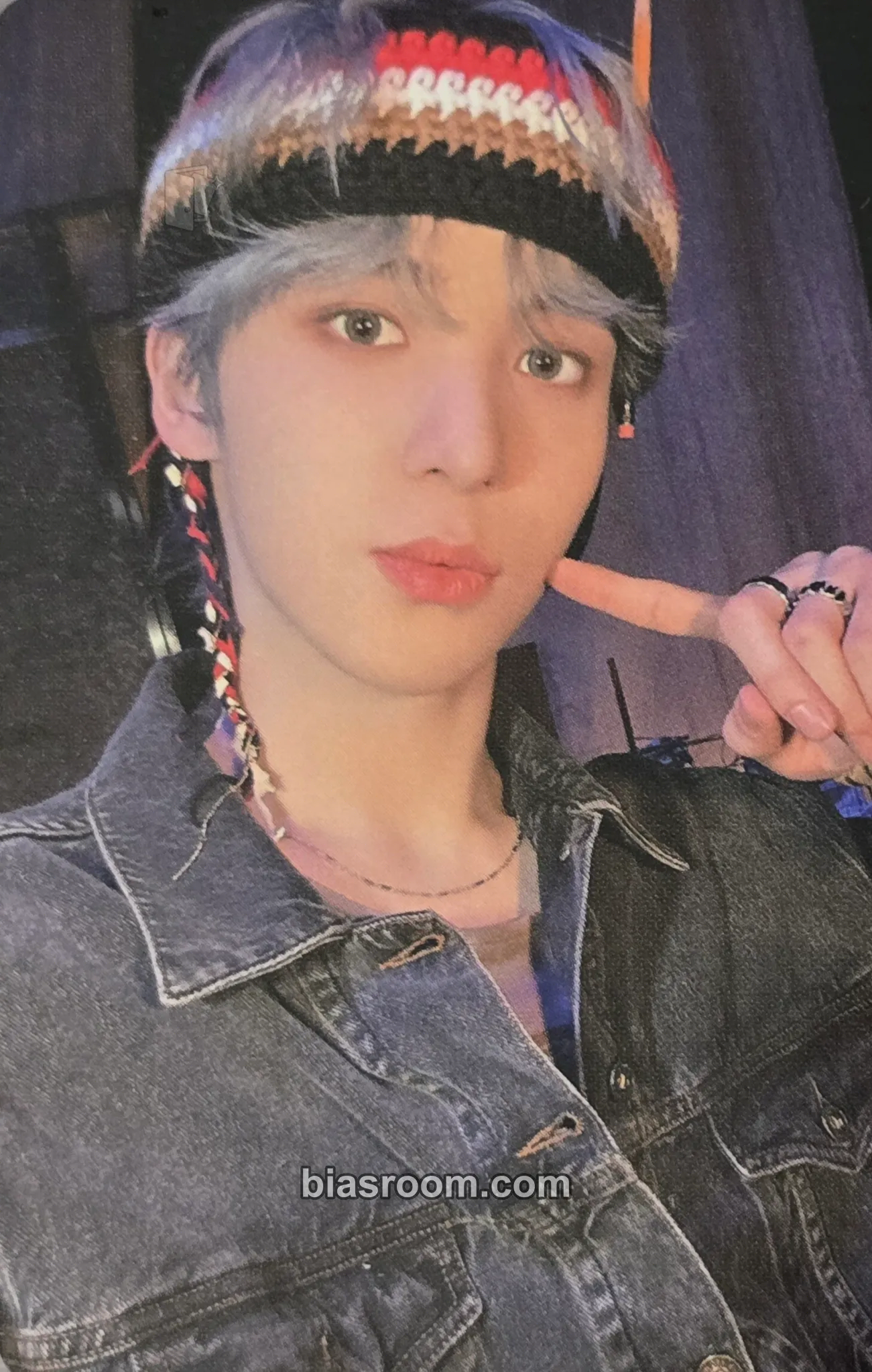Yunho POP-UP: THE WORLD EP.FIN : WILL (Soundwave) Photocard - ATEEZ - ATEEZ K-pop photocard