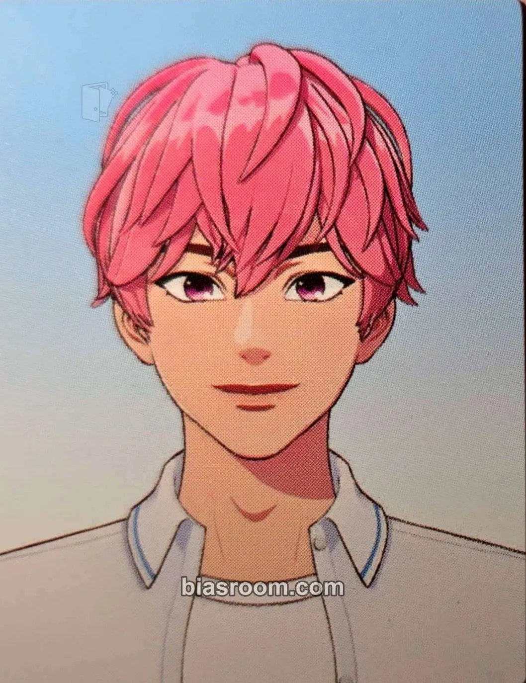 Bamby PLAVE x ANIPLUS Cafe Photocard - PLAVE - PLAVE K-pop photocard