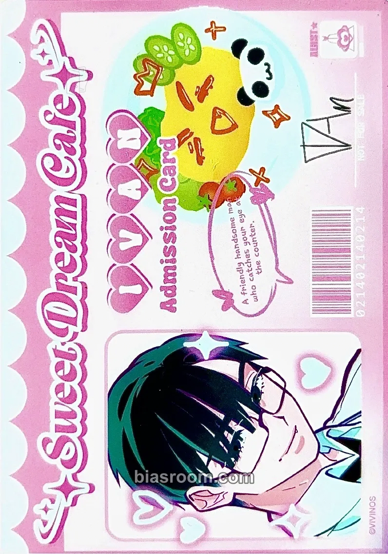 Ivan ALIEN STAGE Sweet Dream Cafe Photocard - ALIEN STAGE - ALIEN STAGE K-pop photocard