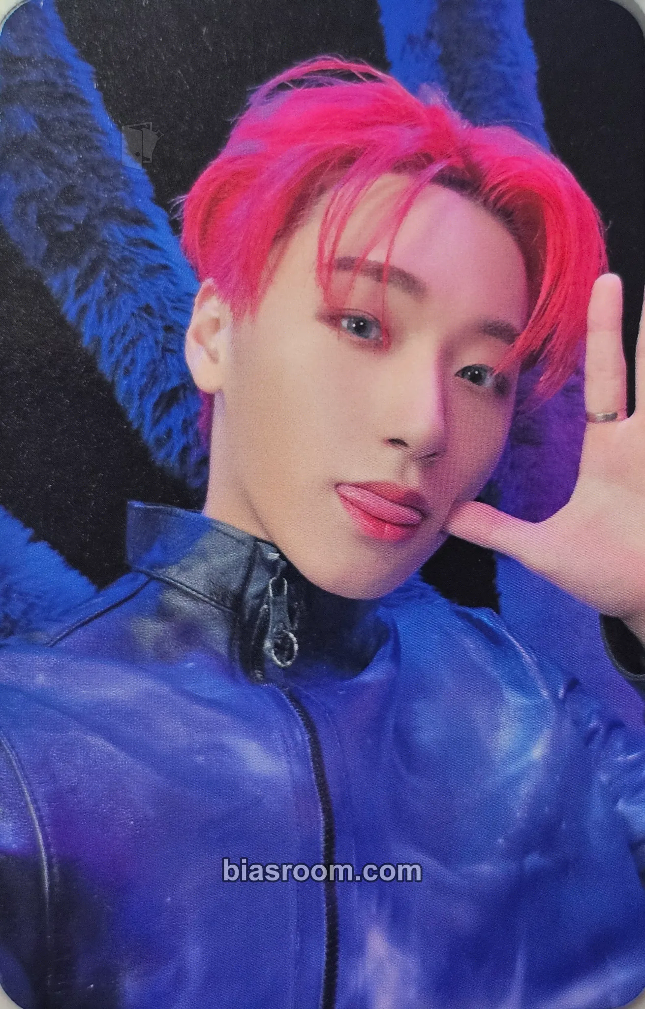 San THE WORLD EP.FIN : WILL Photocard - ATEEZ - ATEEZ K-pop photocard